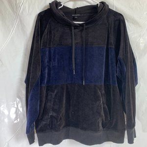 Champion Elite Soft Large Horizontal Stripe Hoodie